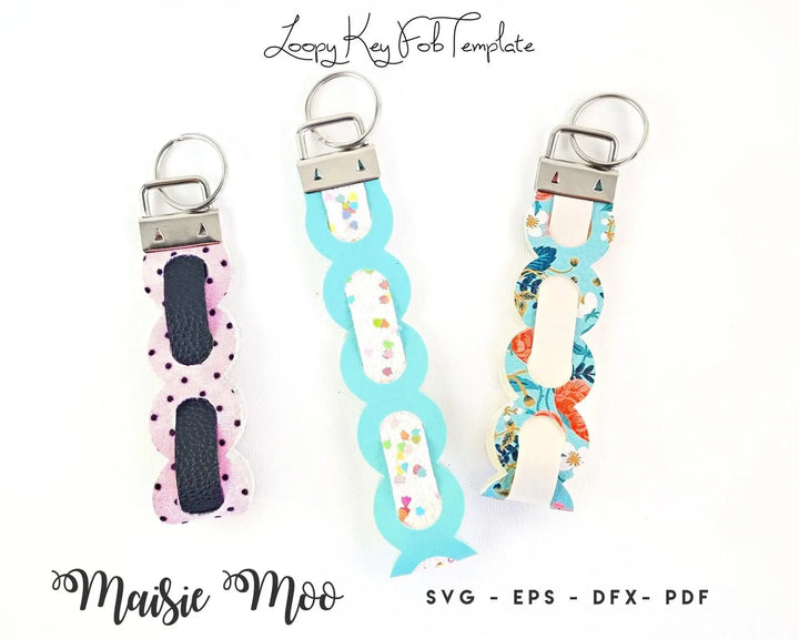 Loopy Wristlet Key Fob - Maisie Moo