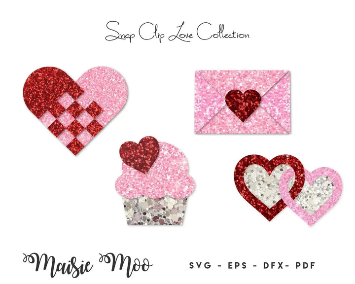 Love Collection Snap Clips - Maisie Moo