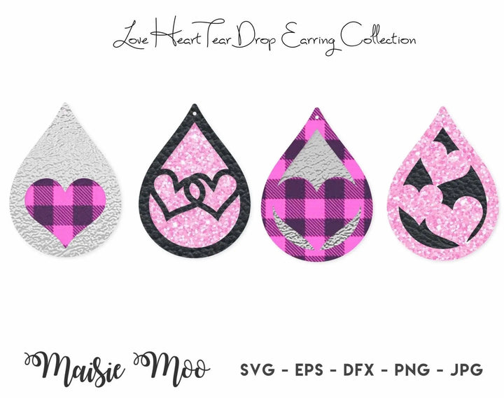 Love Hearts Earring Collection - Maisie Moo