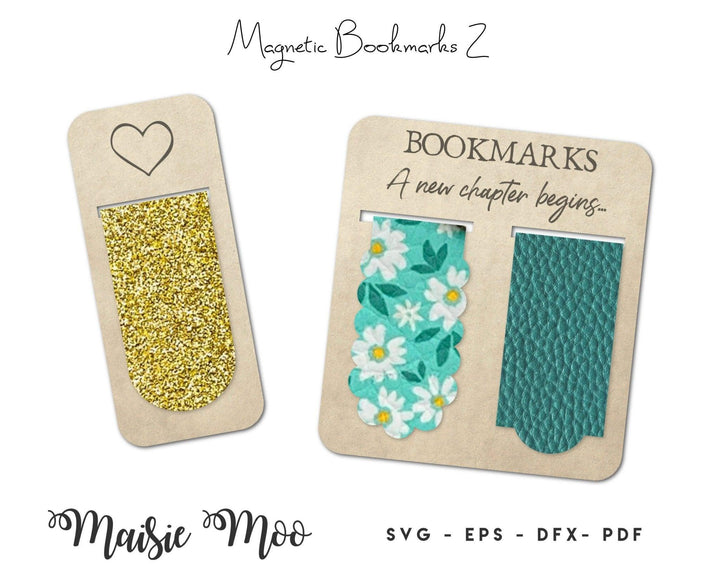 Magnetic Bookmark Set 2 - Maisie Moo