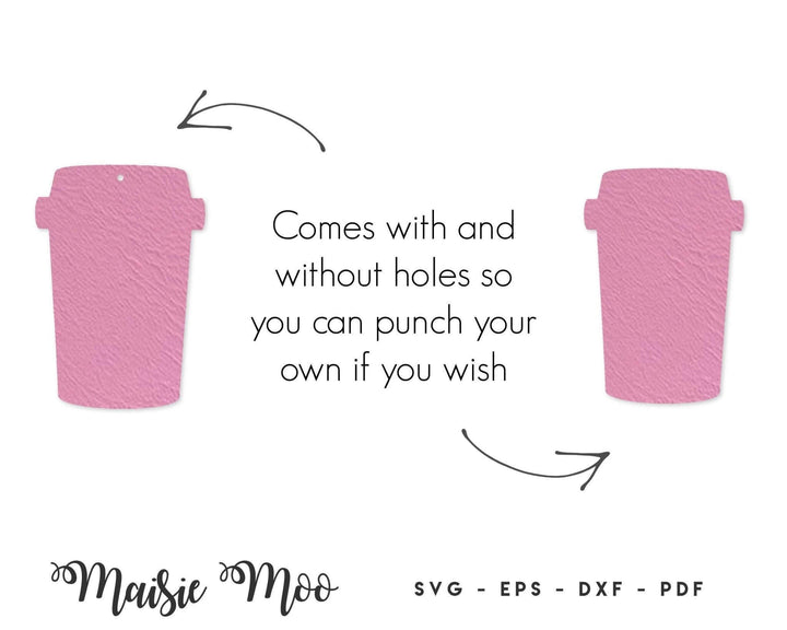 Mix 'n' Match Coffee Earring Collection - Maisie Moo