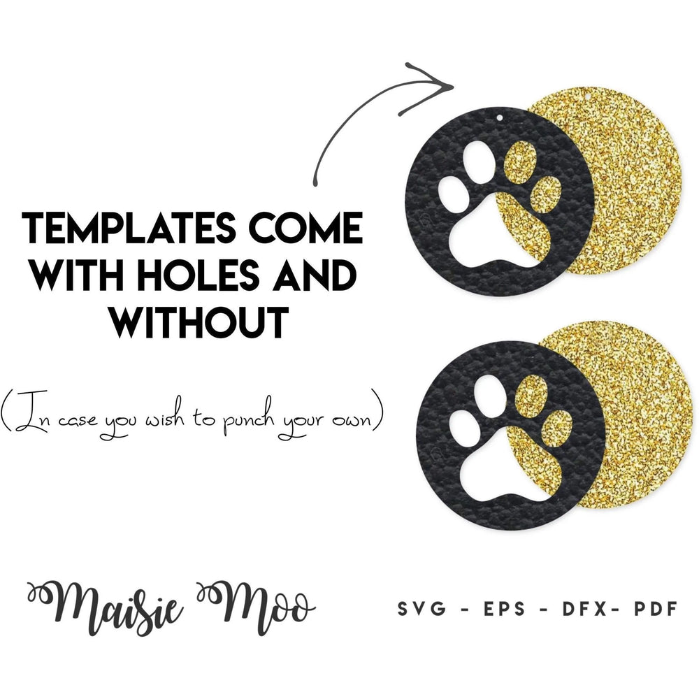 Paw Print Earring Collection - Maisie Moo