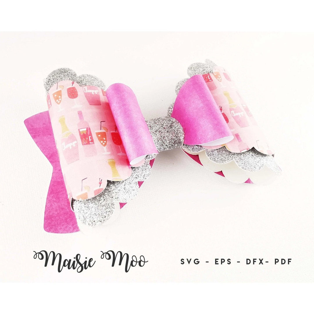 Pink Lemonade Bow - Maisie Moo