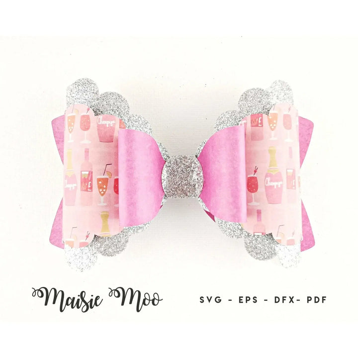 Pink Lemonade Bow - Maisie Moo