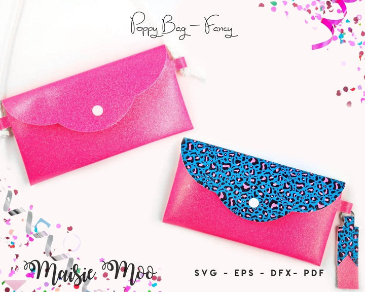 Poppy Bag | Faux Leather Clutch - Maisie Moo