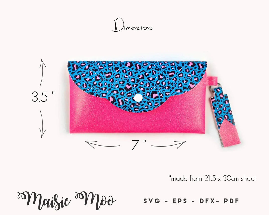 Poppy Bag | Faux Leather Clutch - Maisie Moo