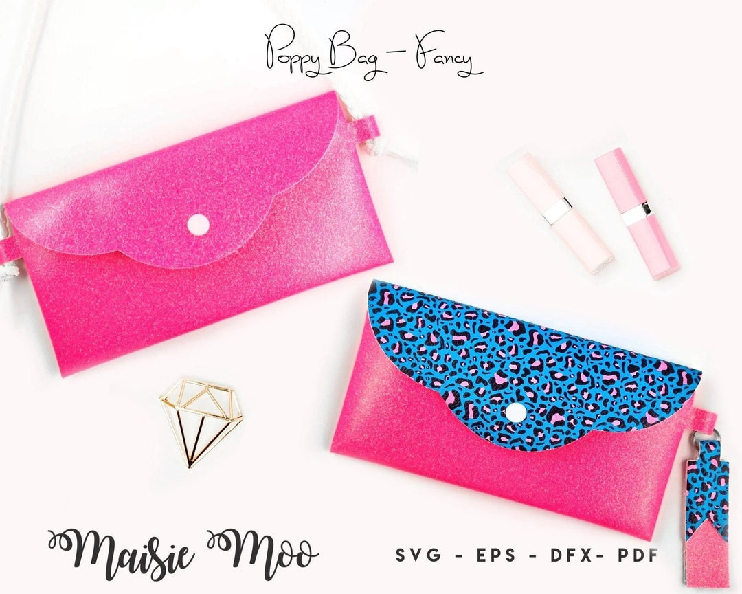Poppy Bag | Faux Leather Clutch - Maisie Moo