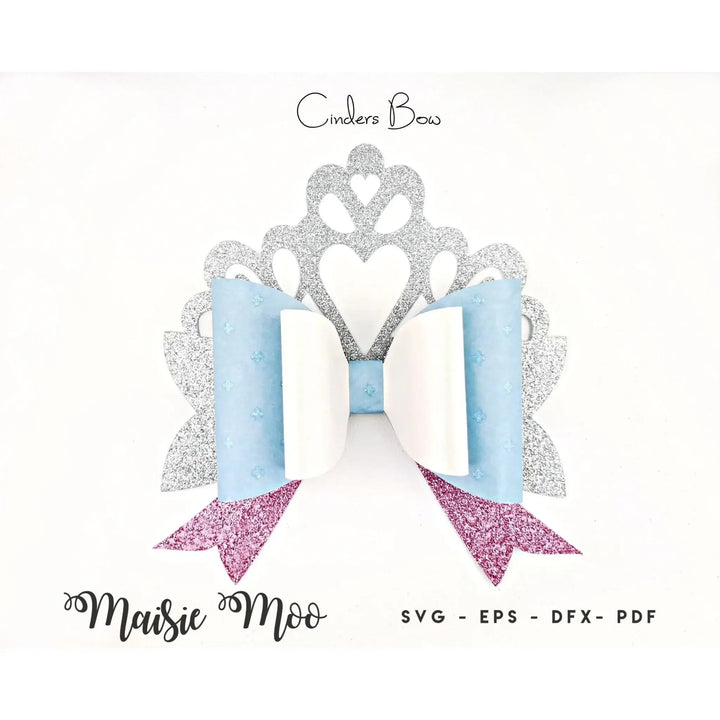 Princess Bow | Ariel, Jasmine, Belle, Cinderella - Maisie Moo