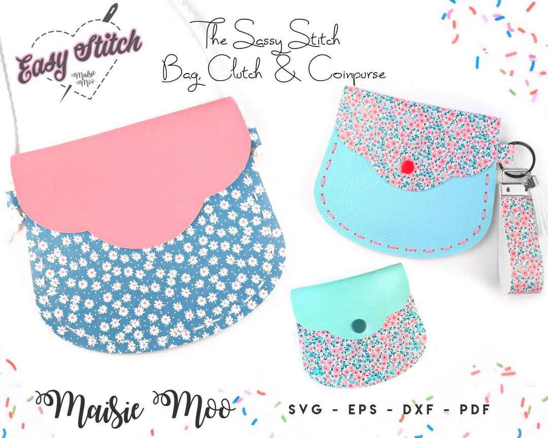 Sassy Stitch Purse | Easy Stitch - Maisie Moo