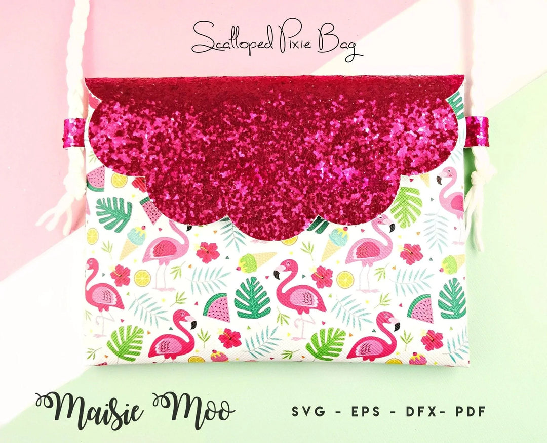 Scalloped Pixie Bag - Maisie Moo