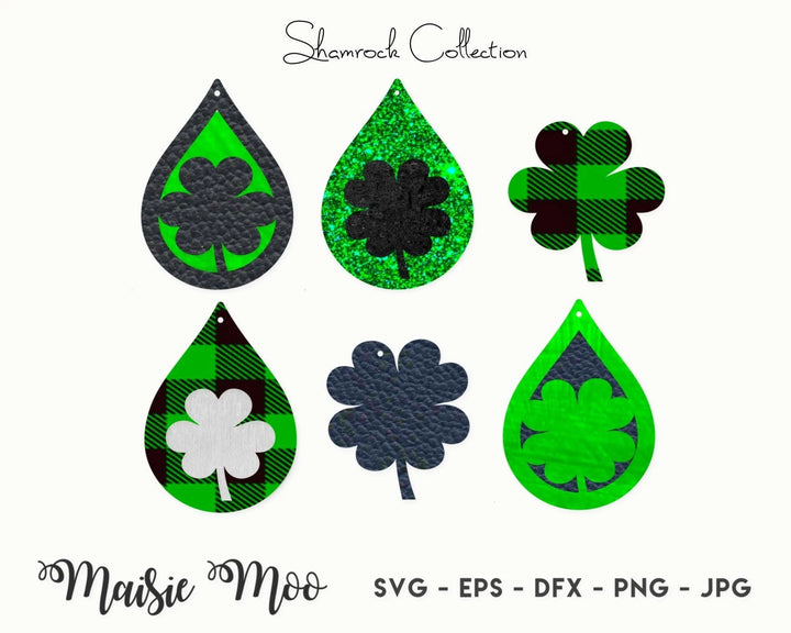 Shamrock Earring Collection - Maisie Moo