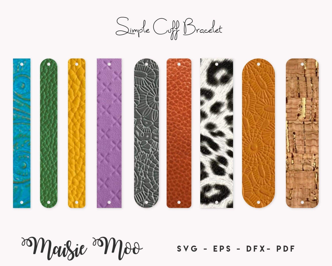 Simple Cuff Bracelet - Maisie Moo