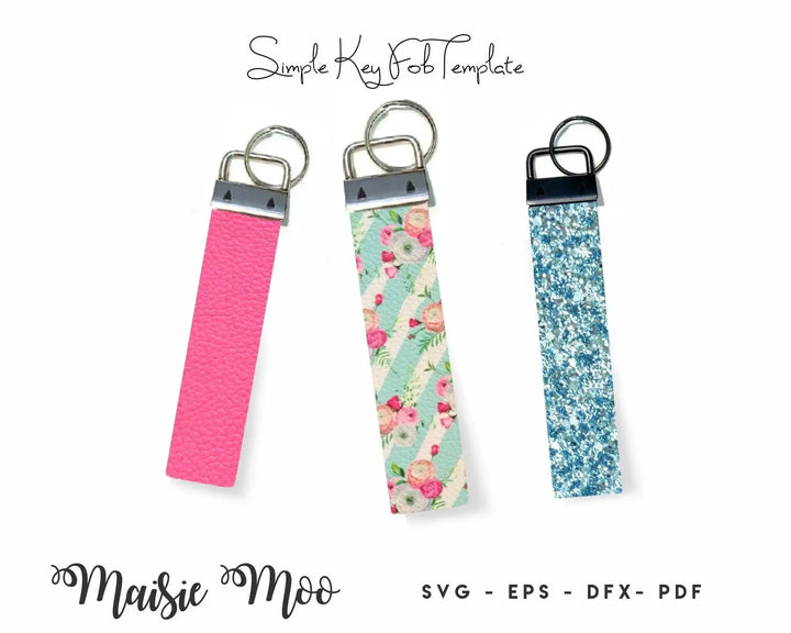Key Fob | Wristlet Key Fob - Maisie Moo