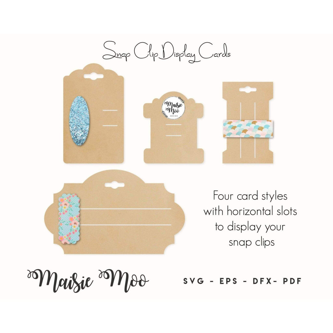 Snap Clip Display Card Collection - Maisie Moo