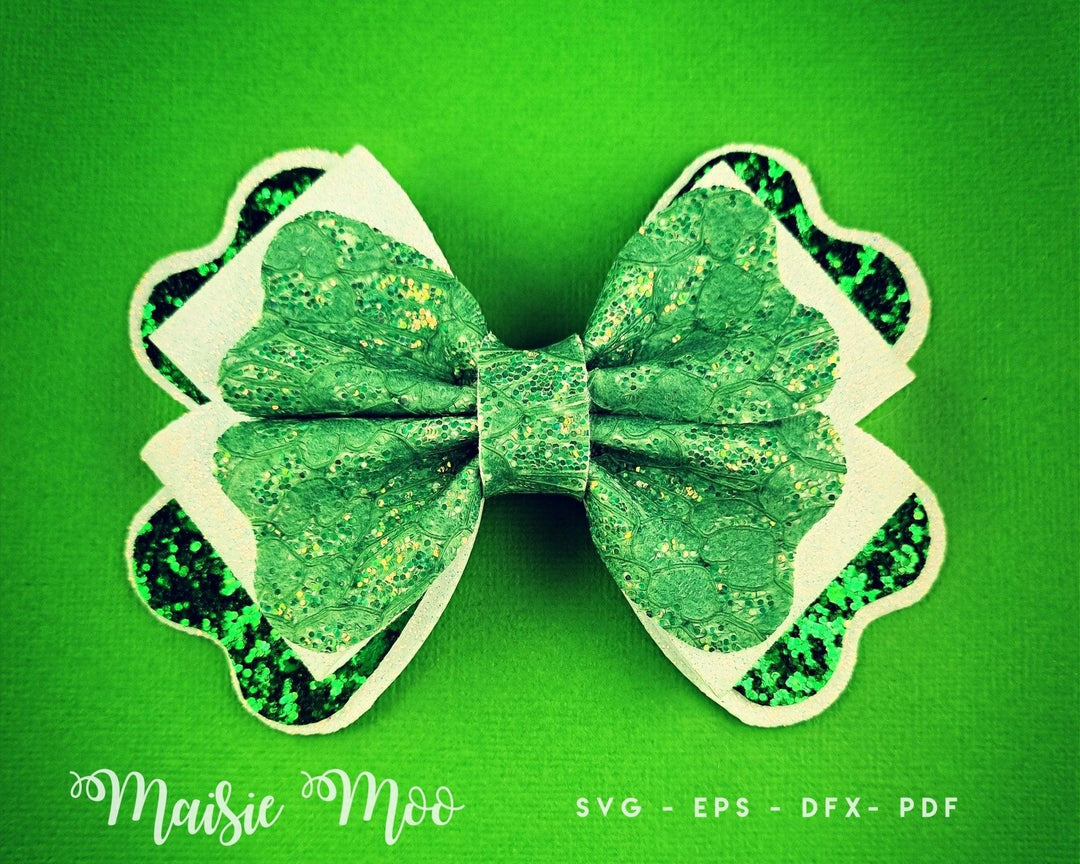 St Patrick's Pinch Bow - Maisie Moo