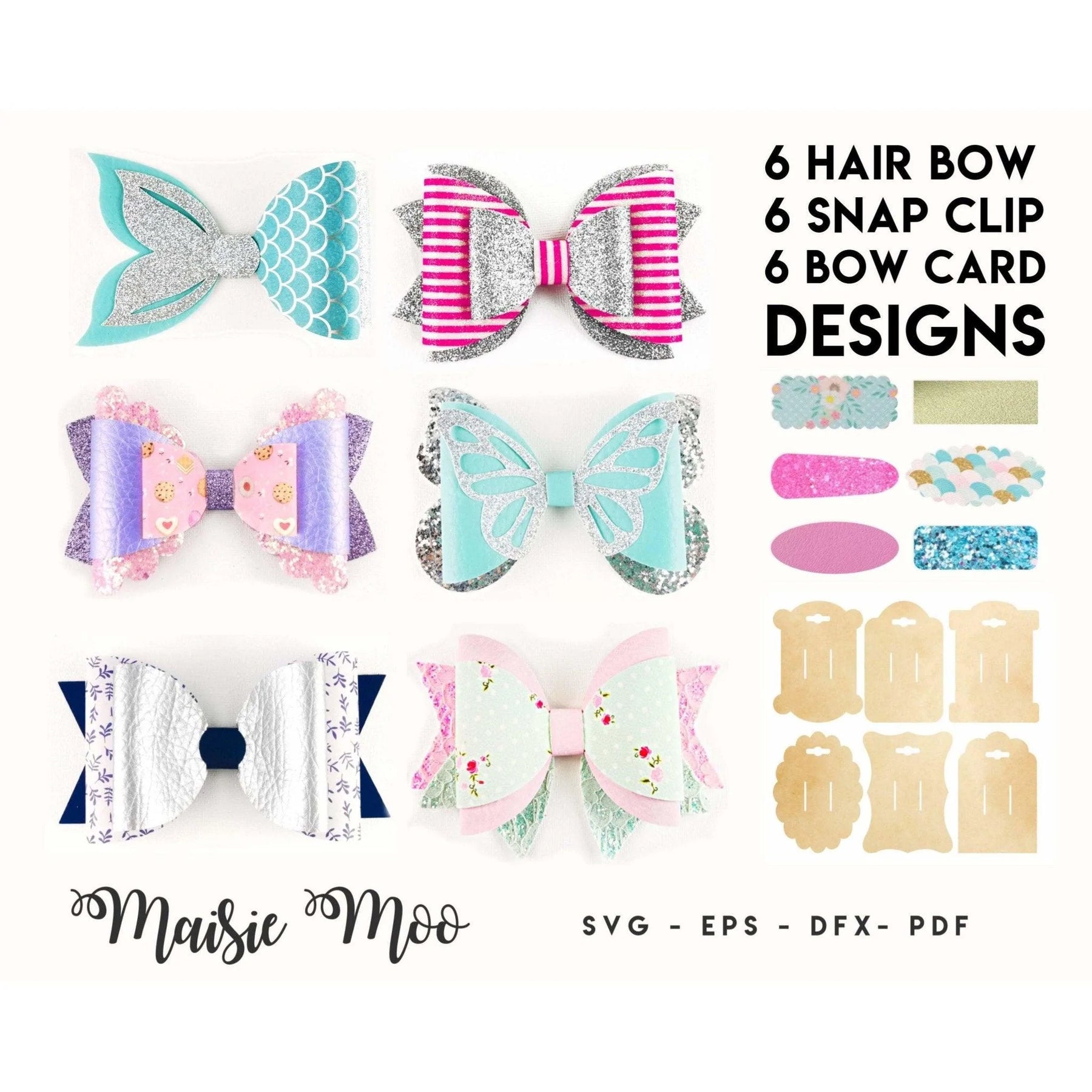 Bow Stickers - Handmade with Love, Thanks, Happy Bow Mail – Maisie Moo