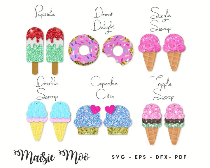 Sweet Treats Earring Collection - Maisie Moo