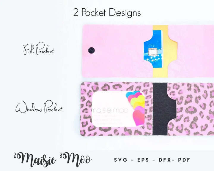 Tall Card Wallet - Maisie Moo