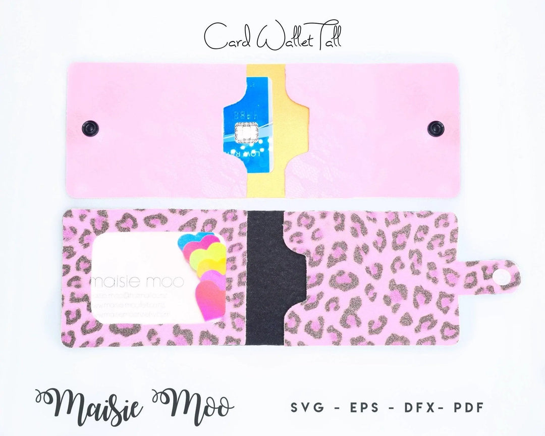 Tall Card Wallet - Maisie Moo