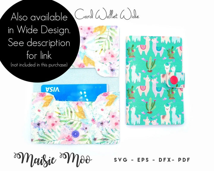 Tall Card Wallet - Maisie Moo