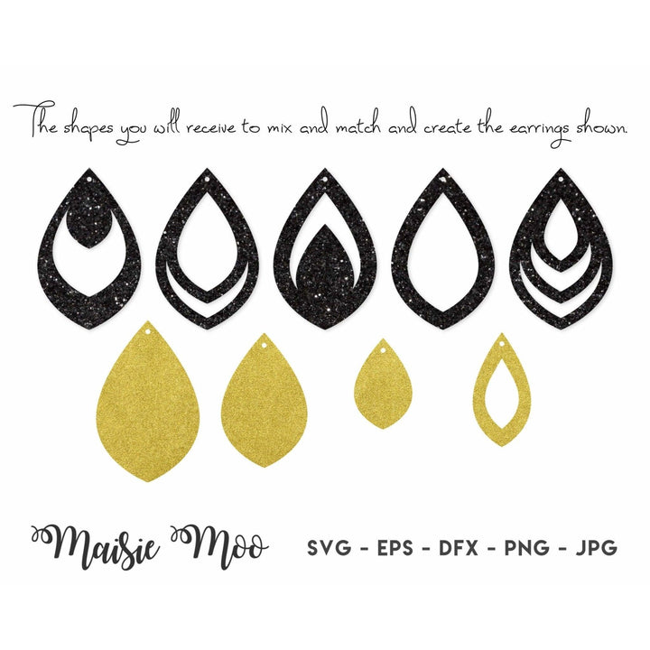Teardrop Earring Collection - Maisie Moo