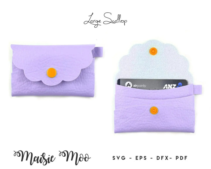Three Pocket Purse Keychain - Maisie Moo