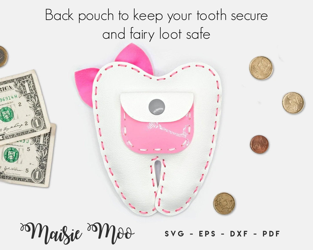 Tooth Fairy Pouch | Easy Stitch - Maisie Moo