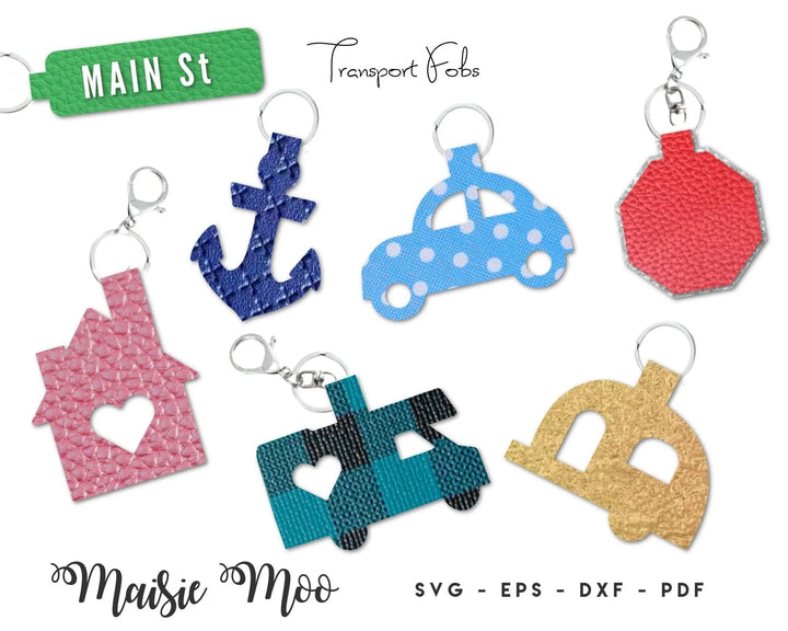 Transport Key Fob Collection - Maisie Moo