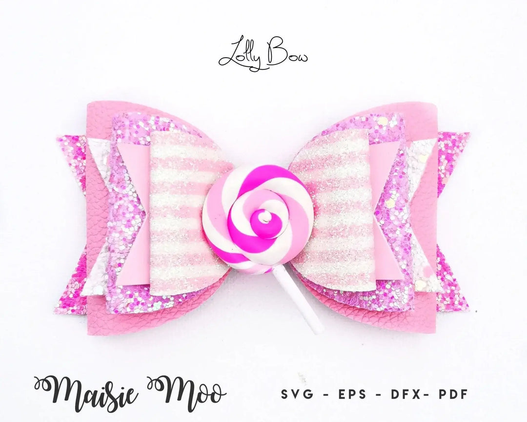 Triple Stacked Bow | Lolly Bow - Maisie Moo