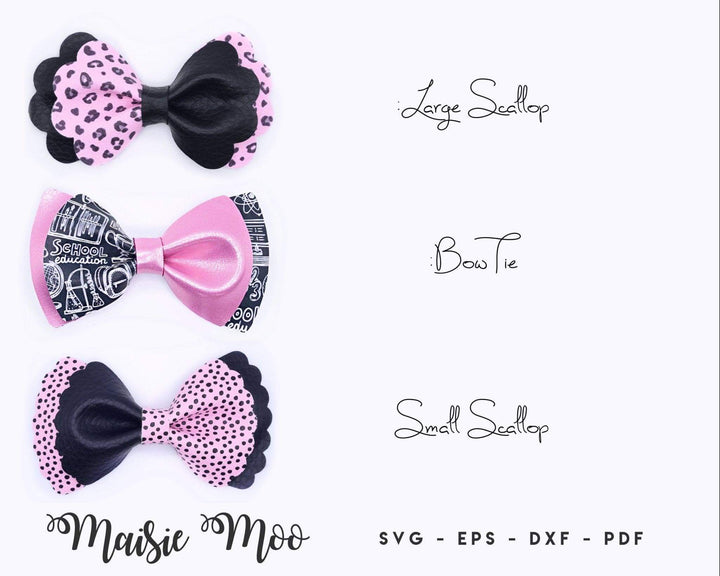 Twin Pinch Bow Collection - Mix n Match - Maisie Moo