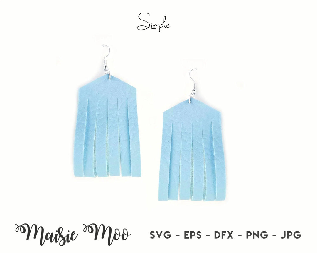 Twisted Tassel 3D Earring Collection - Maisie Moo