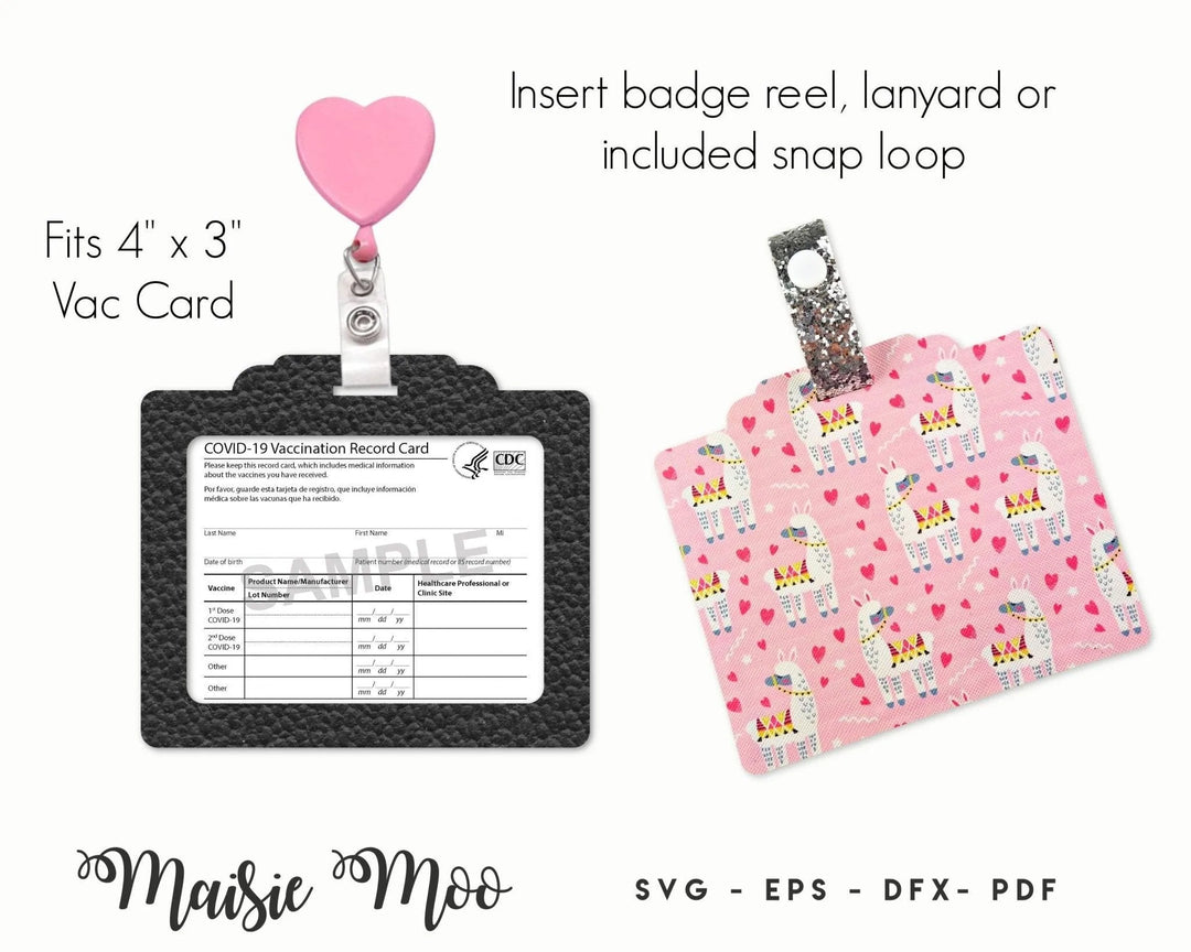 Vaccine Card Cover - Maisie Moo