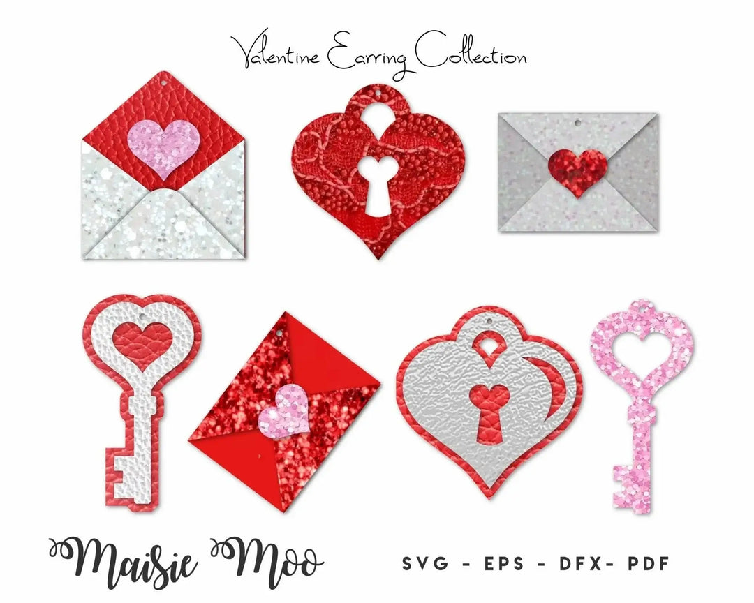 Valentines Earring Collection - Maisie Moo