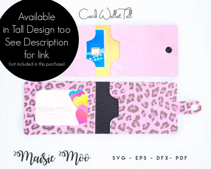 Wide Card Wallet - Maisie Moo
