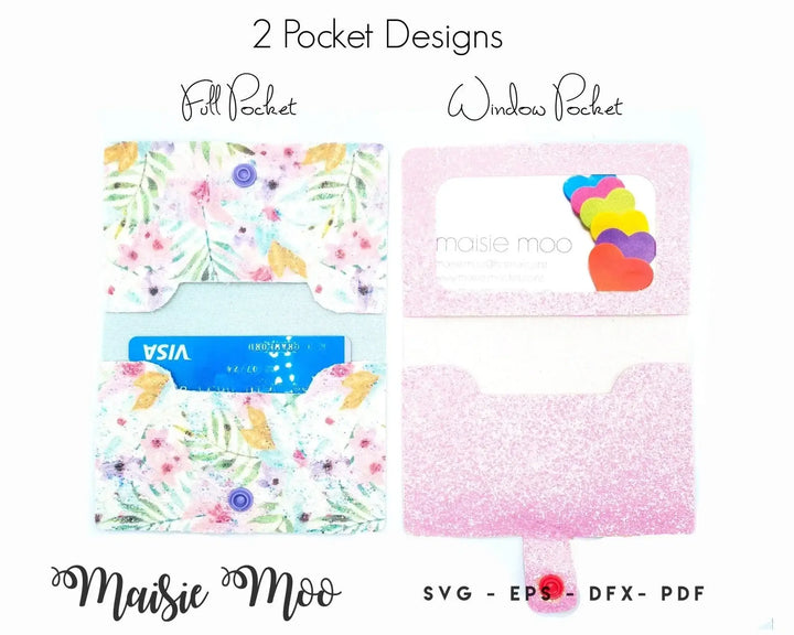 Wide Card Wallet - Maisie Moo