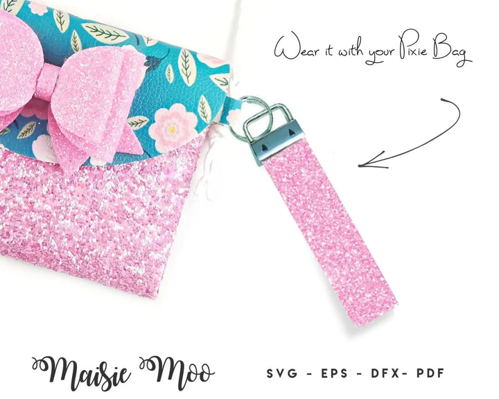 Key Fob | Wristlet Key Fob - Maisie Moo